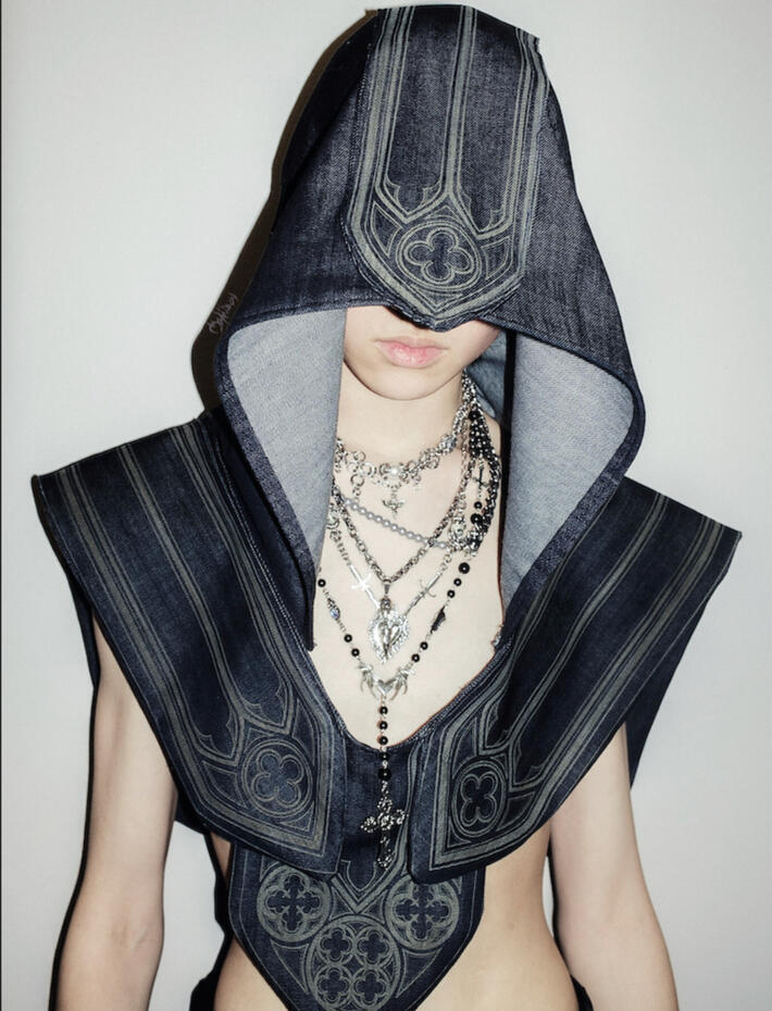 April '24 Cathedral Hood // Model: Nathan Sung